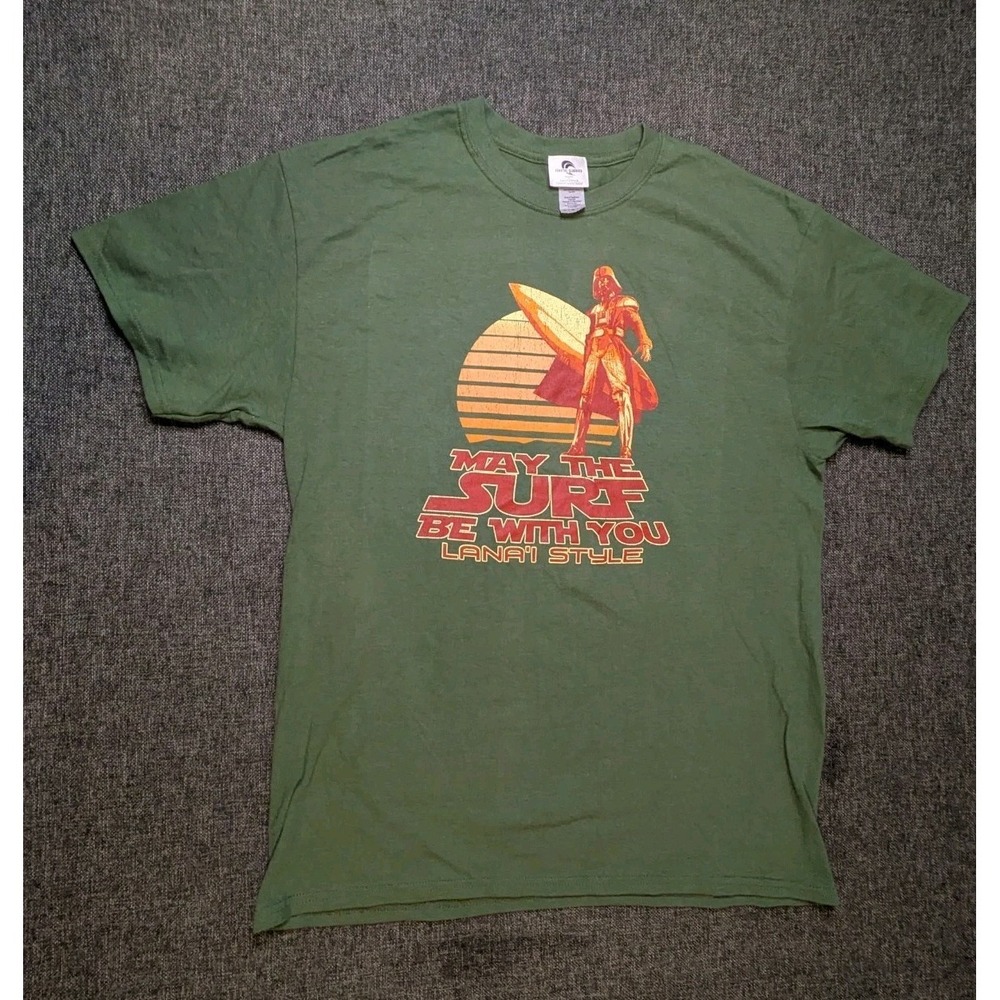 Coastal Classics Men's Graphic T-Shirt Star‎ Wars Darth Wader Surf Tee Large
